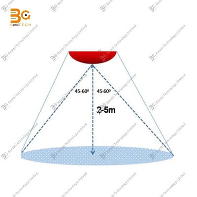 Téléphone portable, appareils d' enregistrement de stylo 2-5m Lampette suspendue au plafond Détecteur d' enregistrement de voix caché
