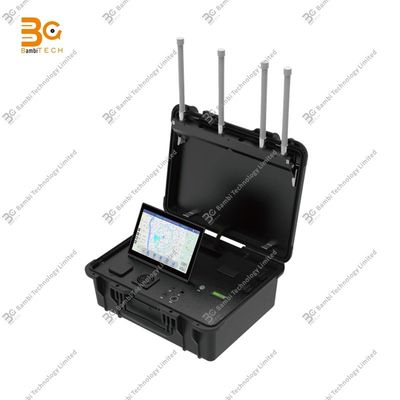 Détecteur de données cartographiques SIG UAV portable en mallette 10 km avec DJI Mavic Air Mini FPV Avata Series