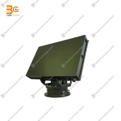 Détecteur radar de drone UAV à bande Ku réglable de précision, étanche IP66, longue distance de 3 km