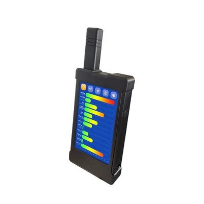 1mhz-6GHz Portable Détecteur de signal de poche Localisateur GPS Localisateur Anti-espionnage Évitez le suivi illégal