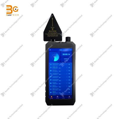 Détecteur de signal sans fil portable 1MHz-12GHz détectant les signaux 2G/3G/4G/5G Bluetooth Wi-Fi & 315-433M, dispositif anti-tracking 800M