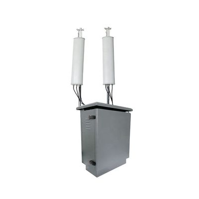 Détecteur de téléphones cellulaires 8CH haute puissance imperméable à l'eau IP à distance 5g avec 2G / 3G / 4G / 5G, 2.4G / WIFI Bluetooth et autres signaux.