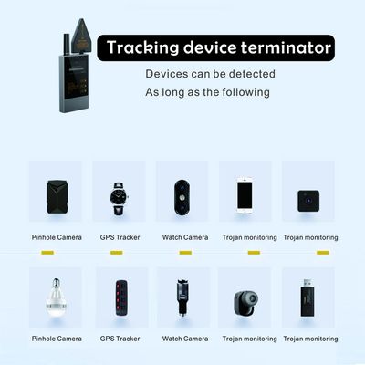 Détecteur sans fil spécial anti-pistage GPS, GSM, écoute téléphonique, caméra Wifi, détecteur de fréquence radio numérique, chasseur de balayage