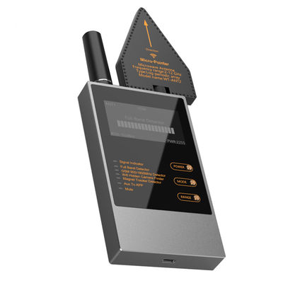 Détecteur de radiofréquence de sécurité Chasseur balayeur Détecteur sans fil Anti GPS Rracking GSM Wiretap Wifi Caméra numérique